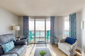 TV, DVD player, video library