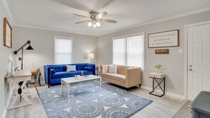 Smart TV, table football - Comfy, and Cozy Stay at Buckroe Beach - Sleeps 10 (Hampton)