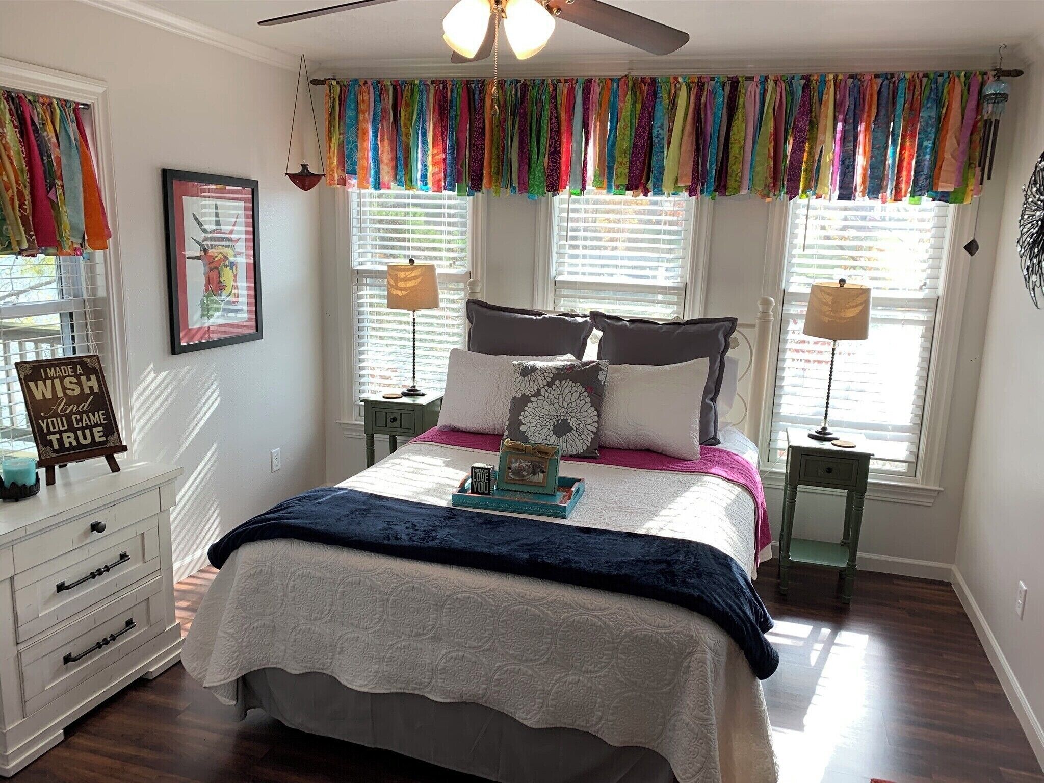 1 多间卧室、熨斗/熨衣板、免费 WiFi、床单