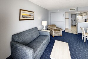 TV, DVD player, ping pong, video library