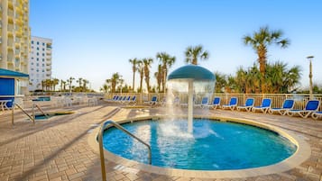 Indoor pool, a heated pool