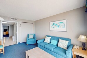 Televisión, reproductor de DVD y videoteca 