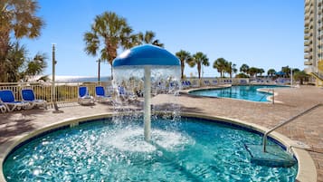 Indoor pool, a heated pool