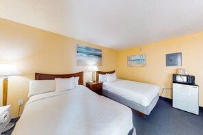 Strykjärn/strykbräda, internet och sängkläder