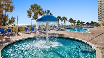 Indoor pool, a heated pool