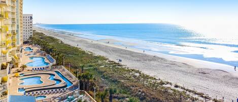 Accommodatie ligt op het strand