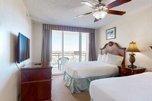 2 bedrooms, iron/ironing board, internet, bed sheets