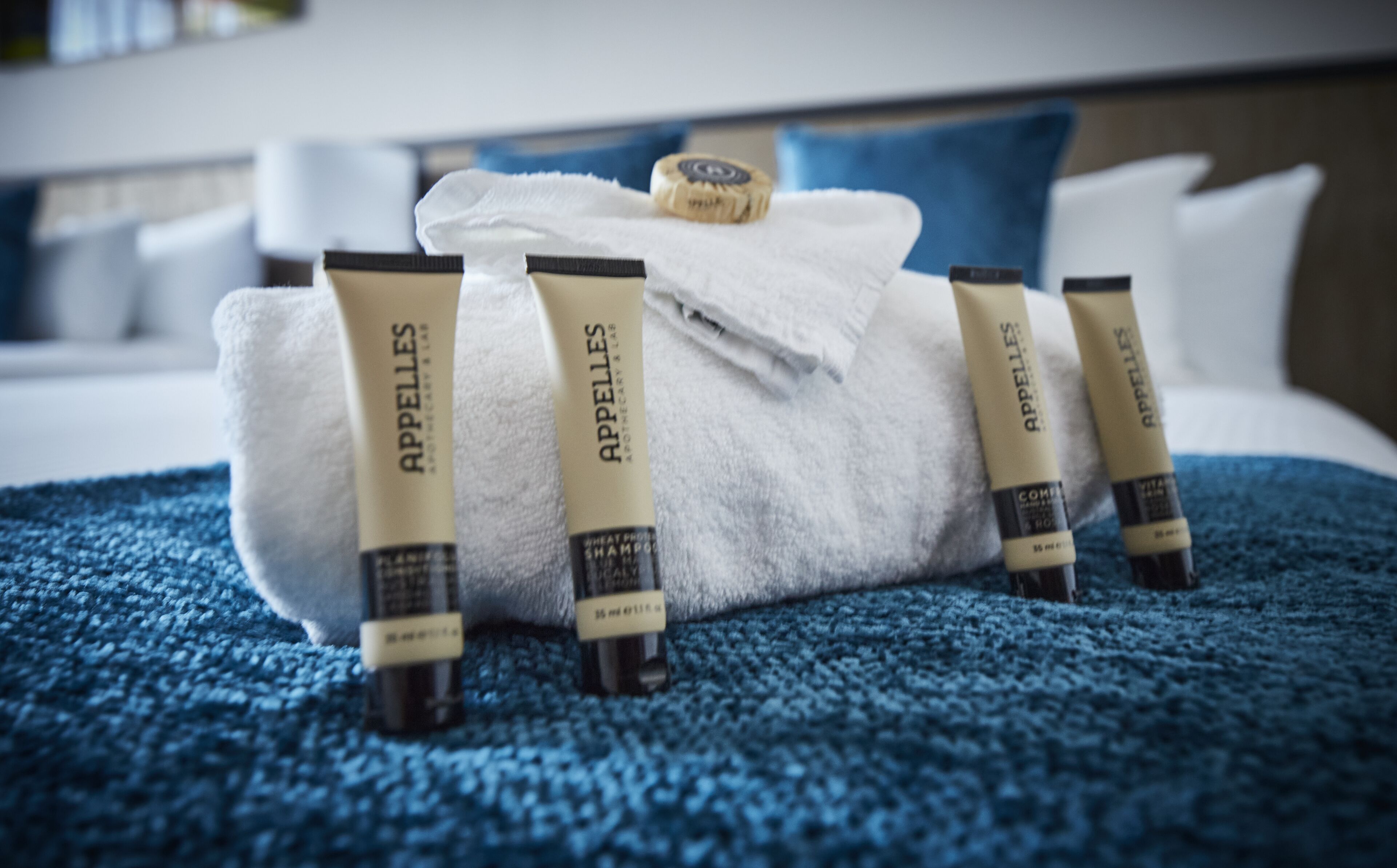 1 bedroom, desk, laptop workspace, blackout curtains