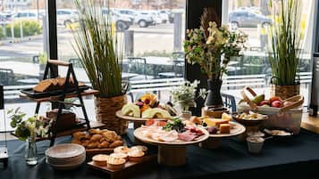 Daily buffet breakfast (AUD 34 per person)