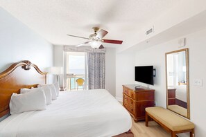 3 slaapkamers, een strijkplank/strijkijzer, internet, beddengoed