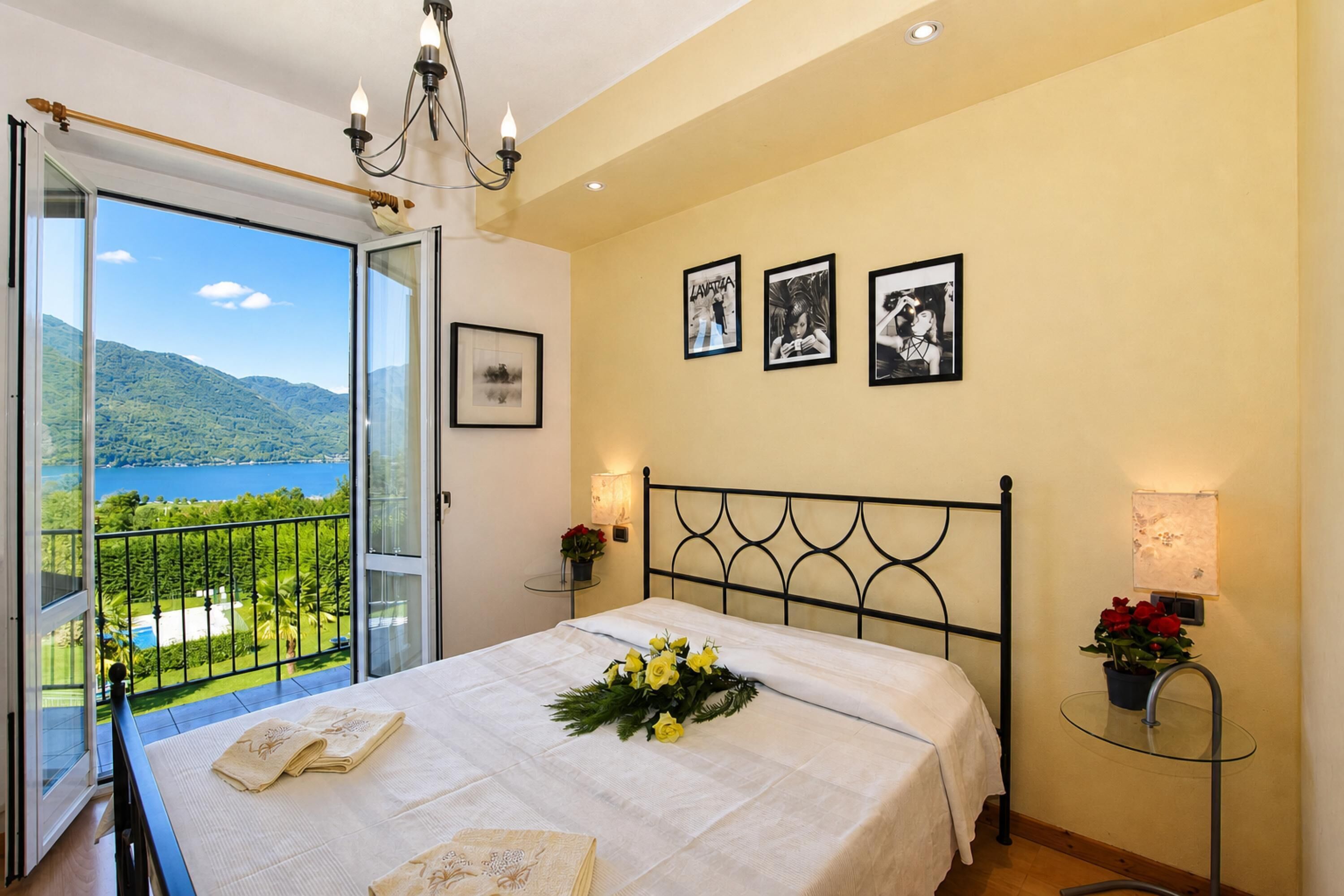 Familienhaus, 1 Schlafzimmer, Mikrowelle, Bergseite (Calla) | 1 Schlafzimmer