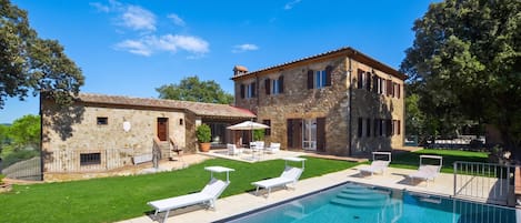Family Villa, 6 Bedrooms, Fireplace, Mountainside (Villa Paradiso 12) | Pool | Seasonal outdoor pool, an infinity pool