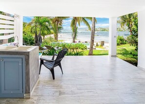 Terrace/patio - 💖💖💖STUDIO PINEL kayak include to go to pinel island (st martin)