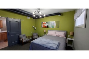 1 chambre, fer et planche Ă repasser, Wi-Fi, draps fournis