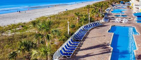 Indoor pool, a heated pool