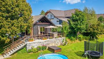 Family Chalet, Multiple Bedrooms, Mountainside (Family Friendly Kraševec Lodge) | Terrace/patio