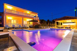 Seasonal outdoor pool - Family Friendly Pool House Ana (Bibinje)