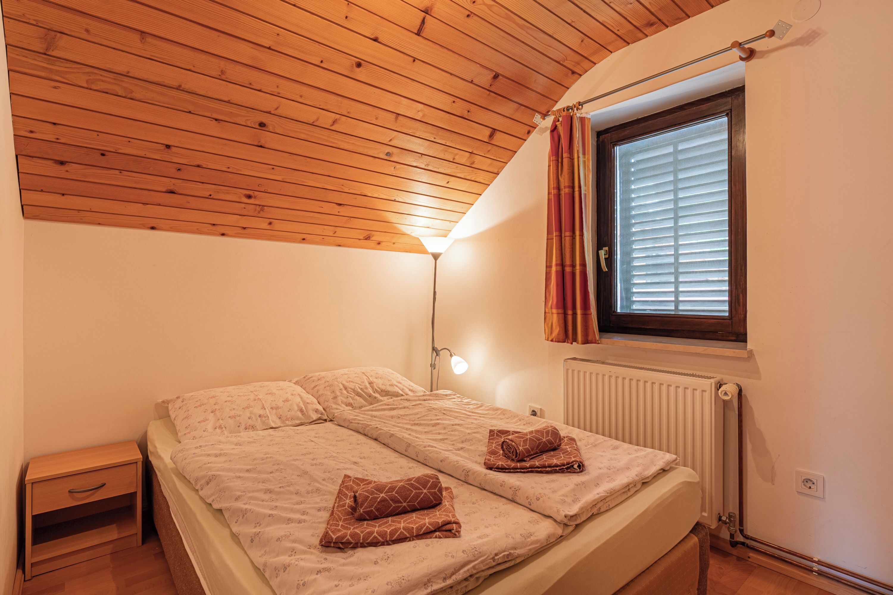 Familiehus - flere soveværelser (House Fortin With Sauna Near Bloke) | 3 soveværelser, sengetøj