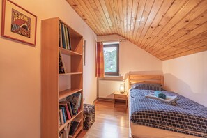 Familienhaus, 3 Schlafzimmer (House Fortin With Sauna Near Bloke) | 3 Schlafzimmer, Bettwäsche