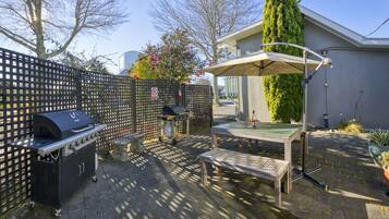 Façana frontal de l'allotjament