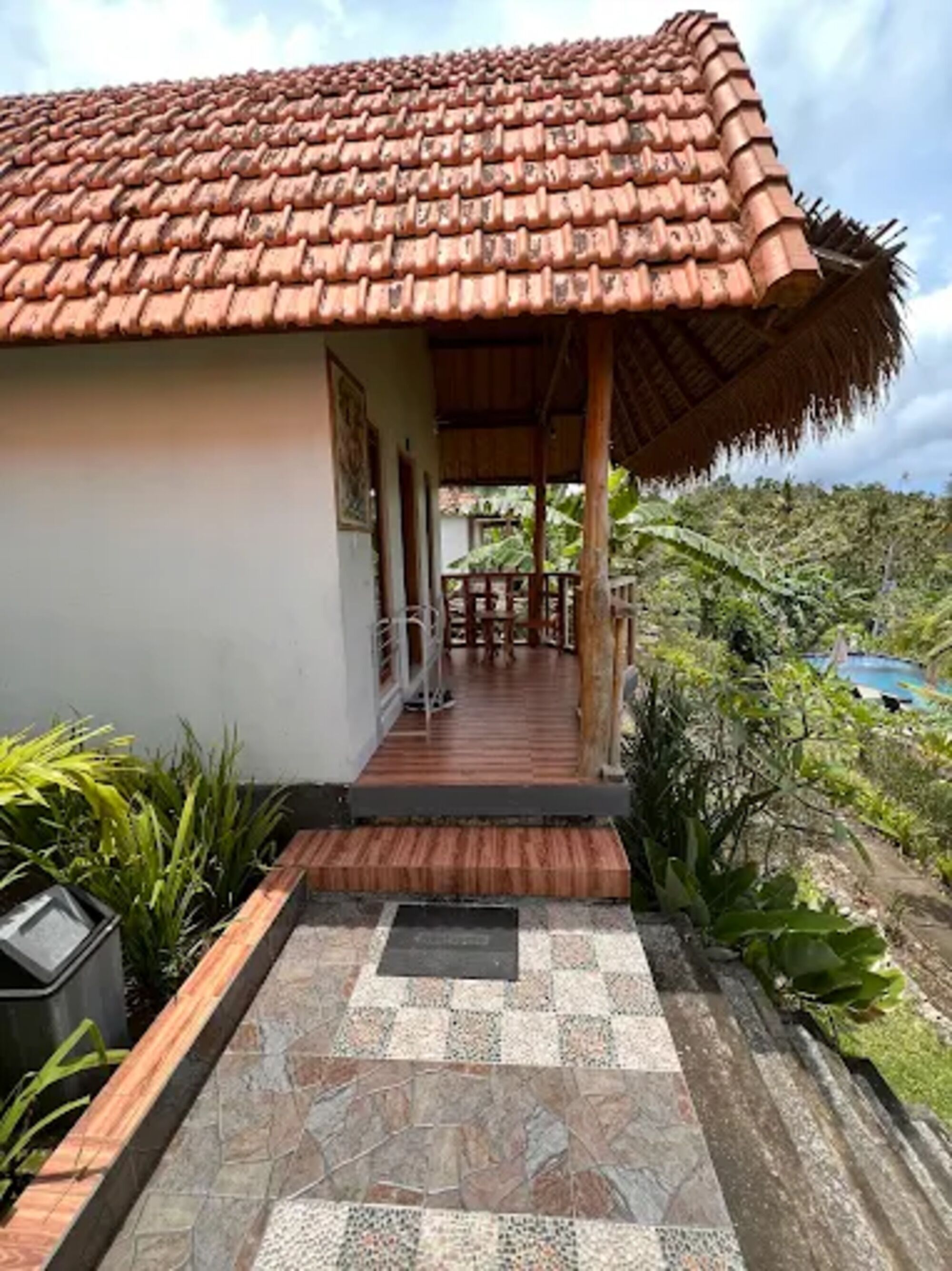 Voorkant van accommodatie