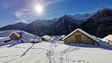 Cabane Deluxe | Vue sur les montagnes