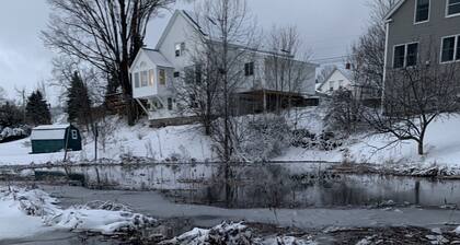 Riverfront mountain retreat