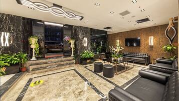 Sala de estar en el lobby