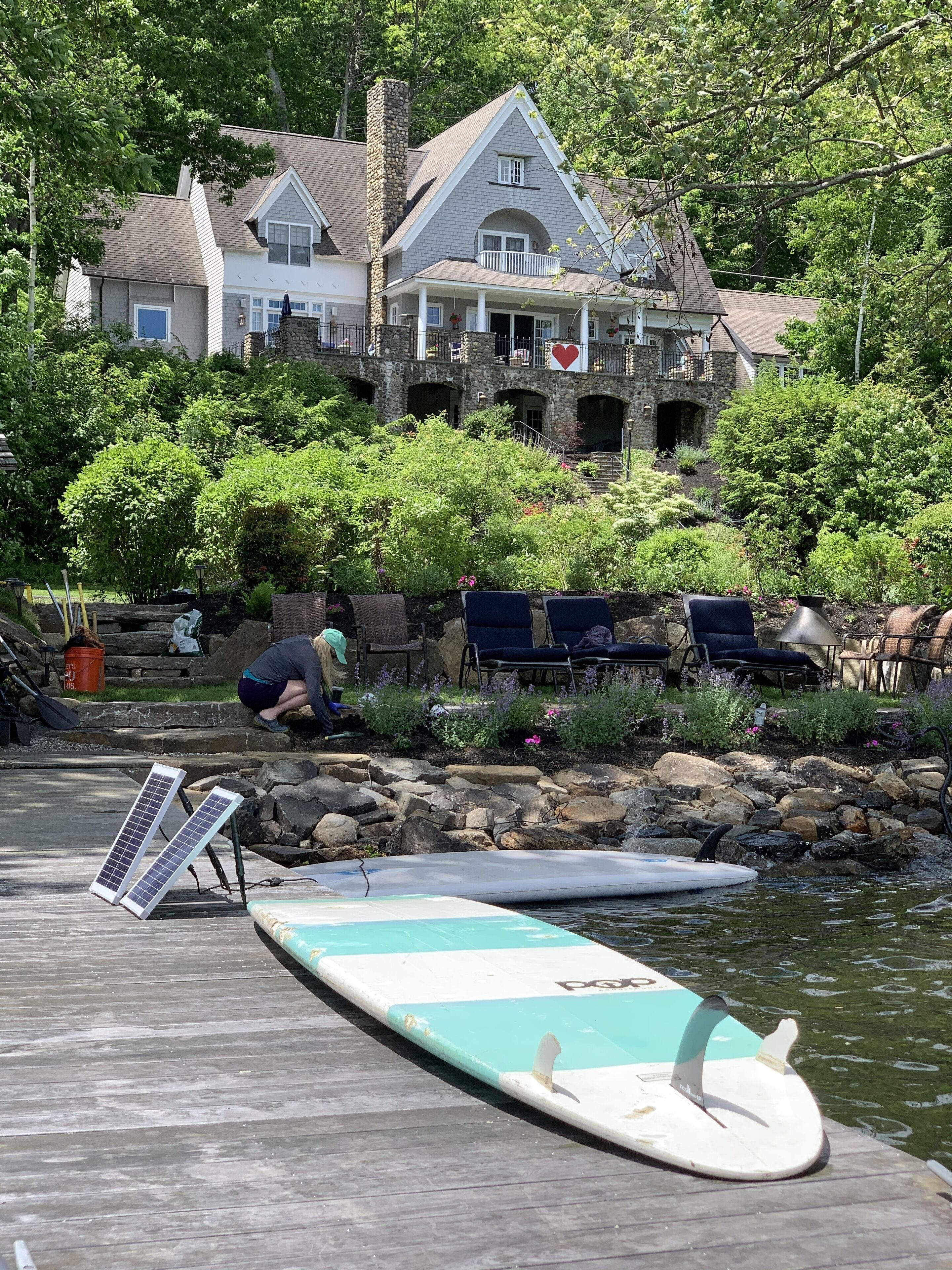 Overnattingsstedets uteområder