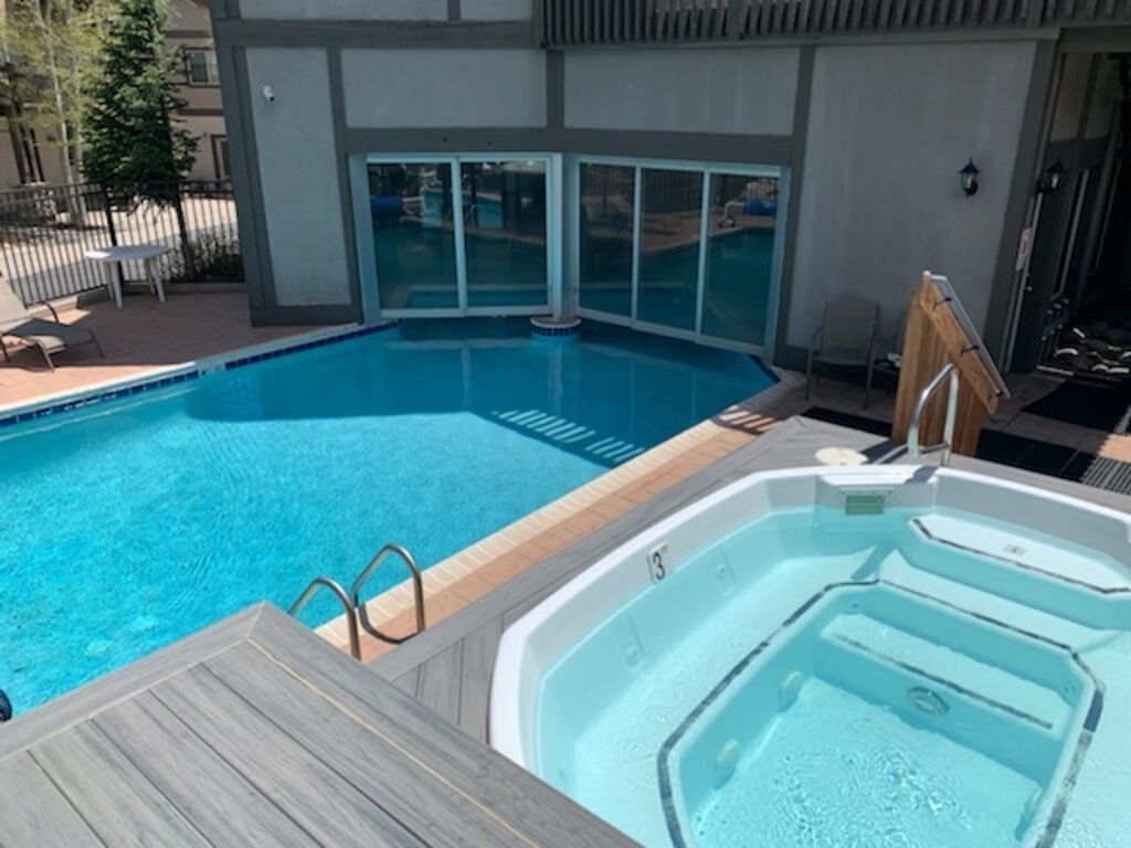 Indoor pool, a heated pool