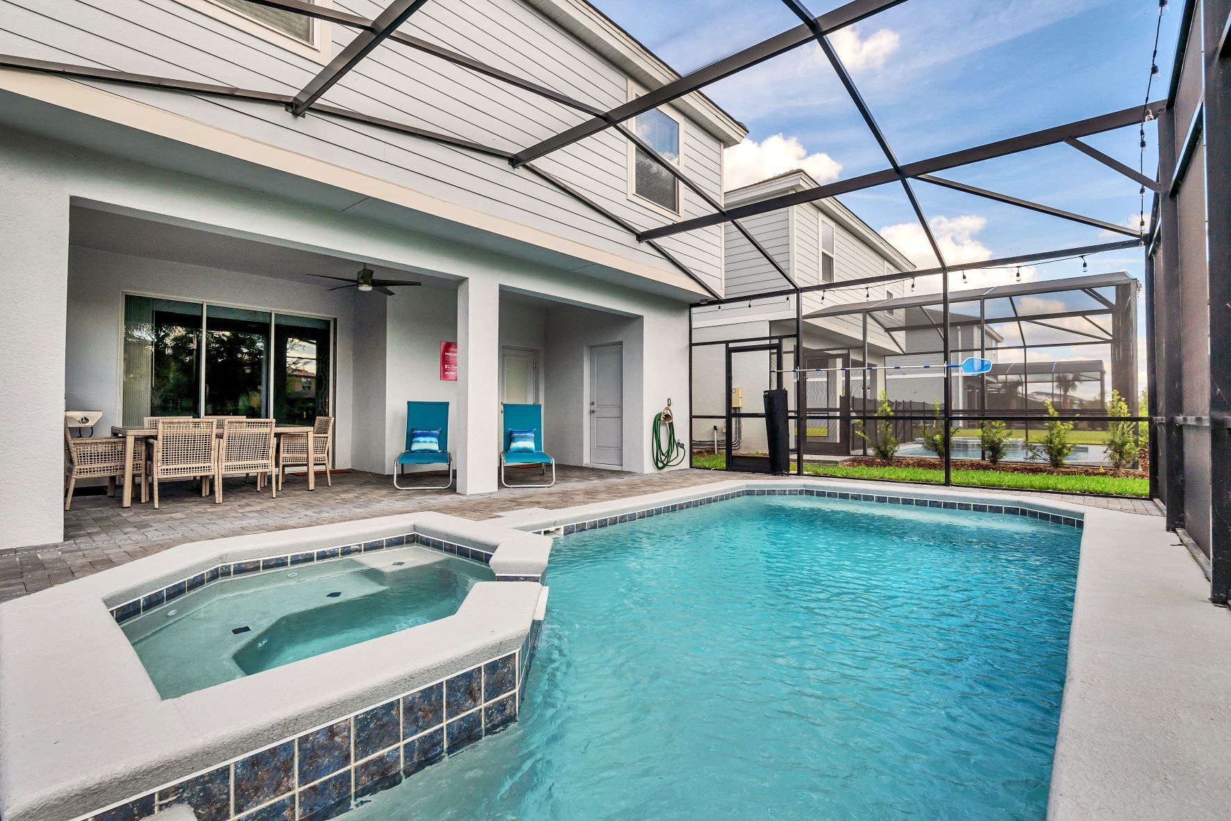 Newly Built 6BR Home w/Private Pool, 15min to Disney! *FREE Resort/ Water Park*