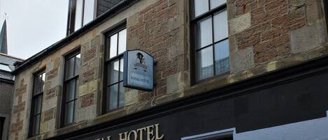 Fachada del alojamiento