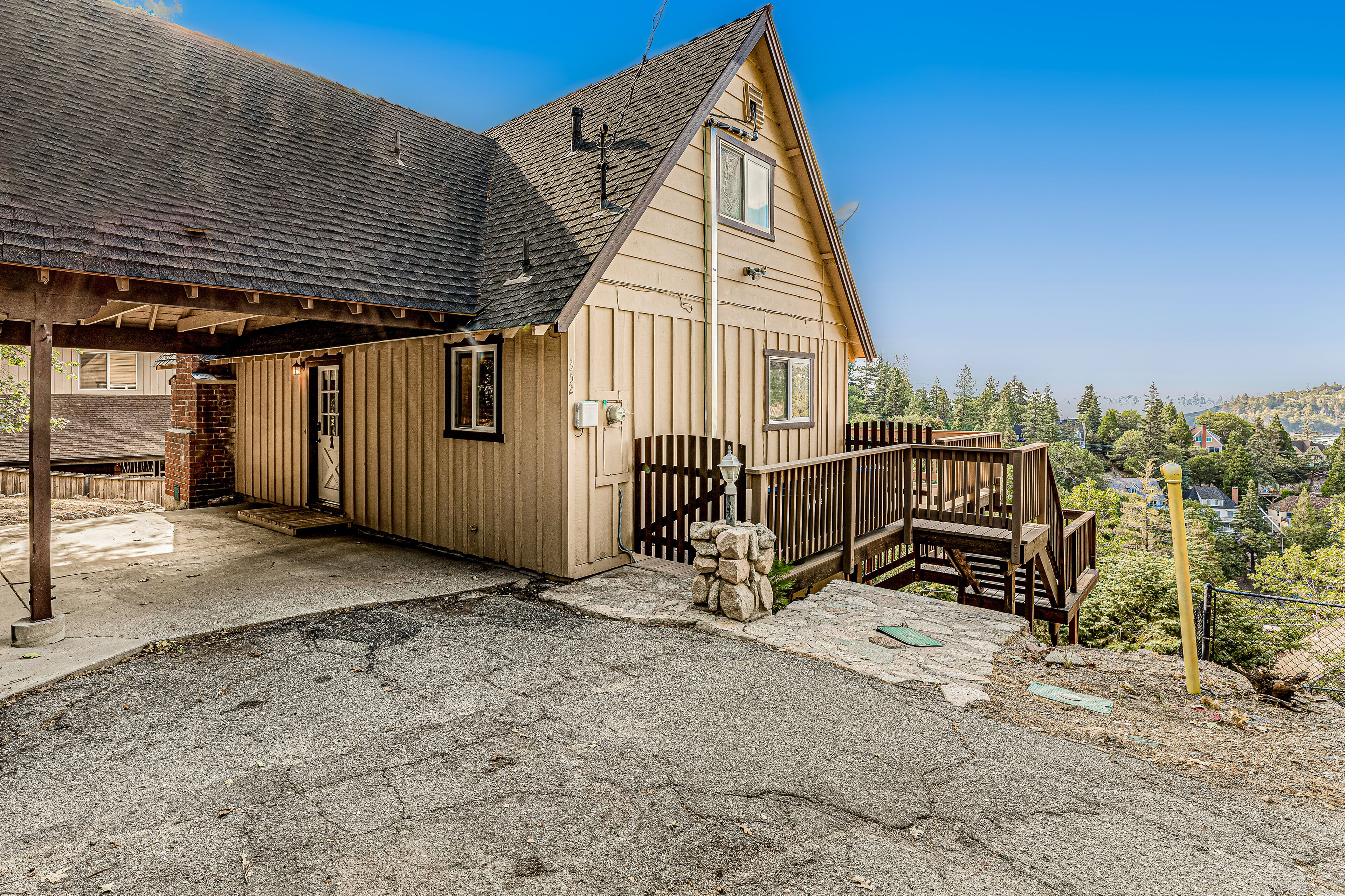 Quiet Retreat w/ Lake & Mountain Views, Expansive Deck, Game Room & Central AC