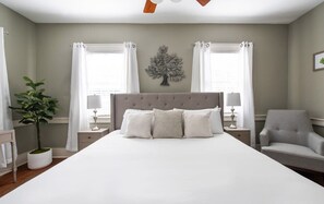 4 bedrooms, iron/ironing board, travel crib, WiFi