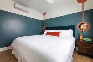 2 bedrooms, iron/ironing board, travel crib, WiFi