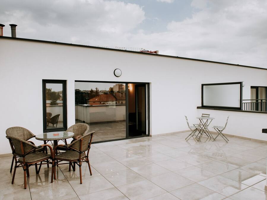 Grand penthouse | Terras