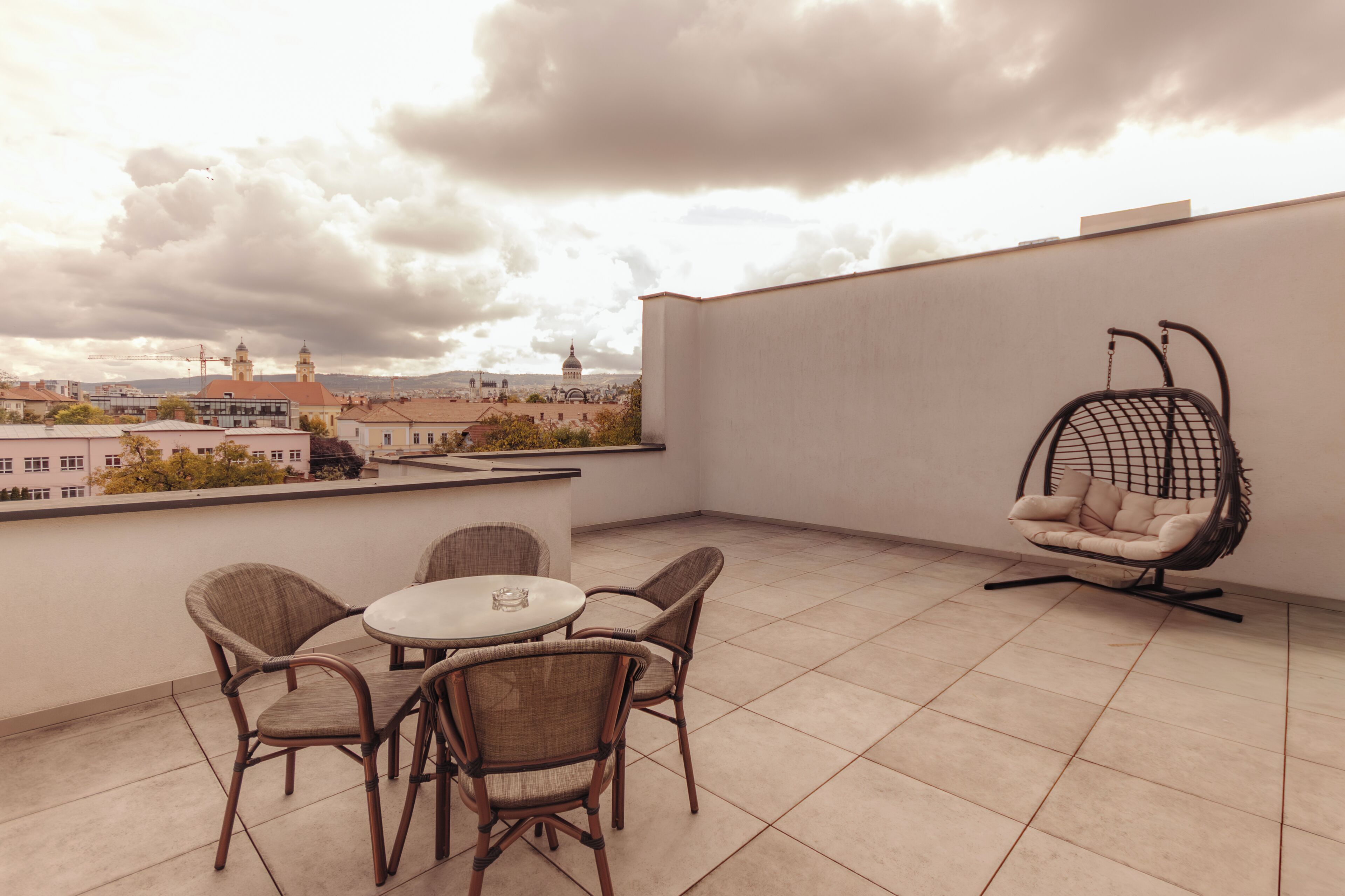 Grand Penthouse | Living area | 120-cm Smart TV with cable channels, TV, Netflix