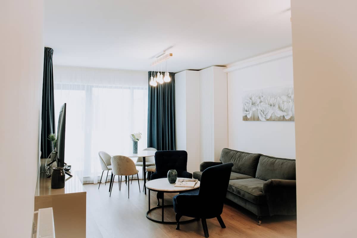 Suite Executive | 2 camere, biancheria da letto di alta qualità, materassi a doppio strato