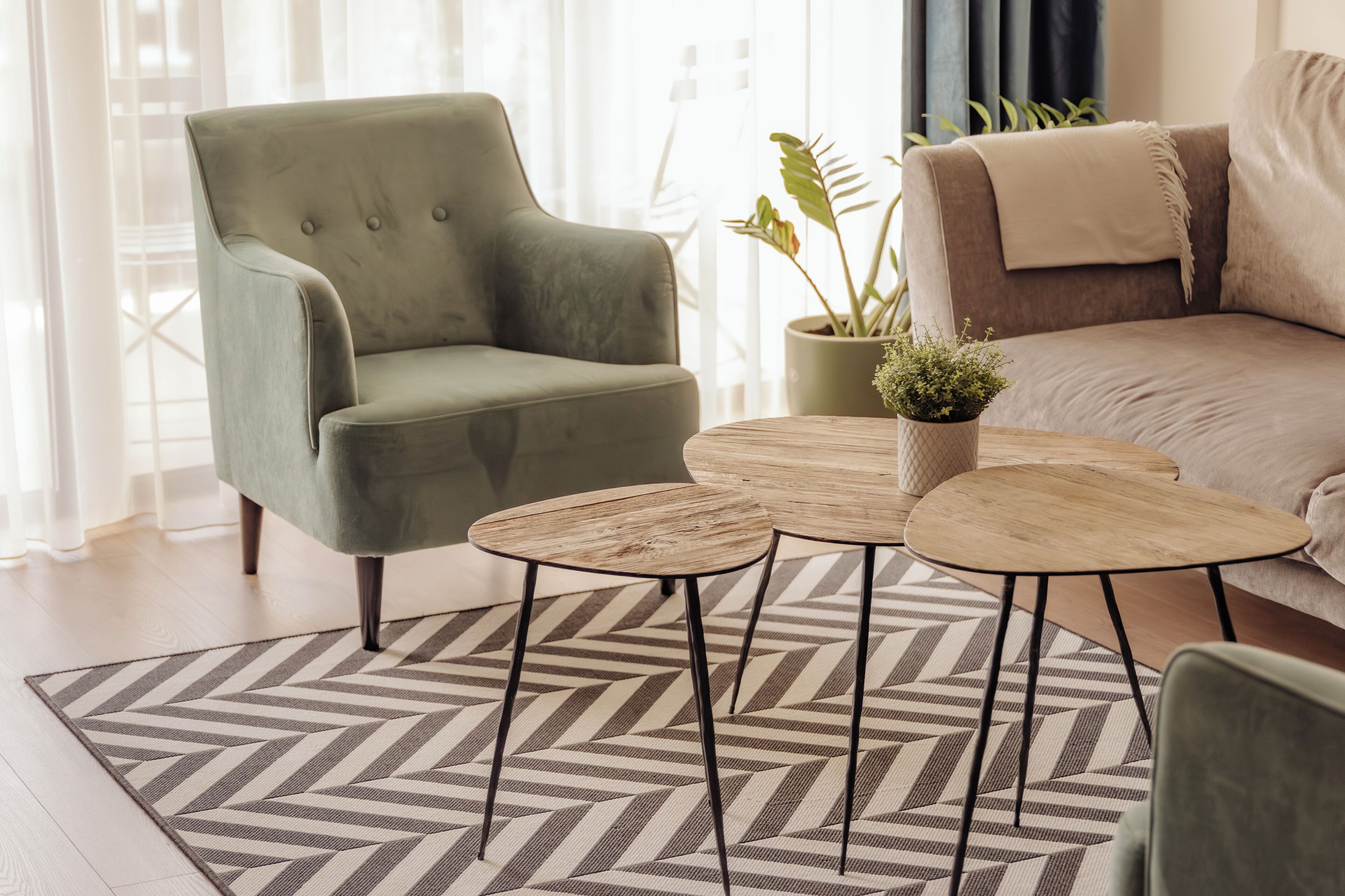 Luxury Suite | Living area | 120-cm Smart TV with cable channels, TV, Netflix