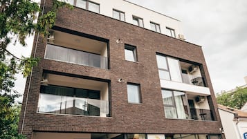 Voorkant van accommodatie