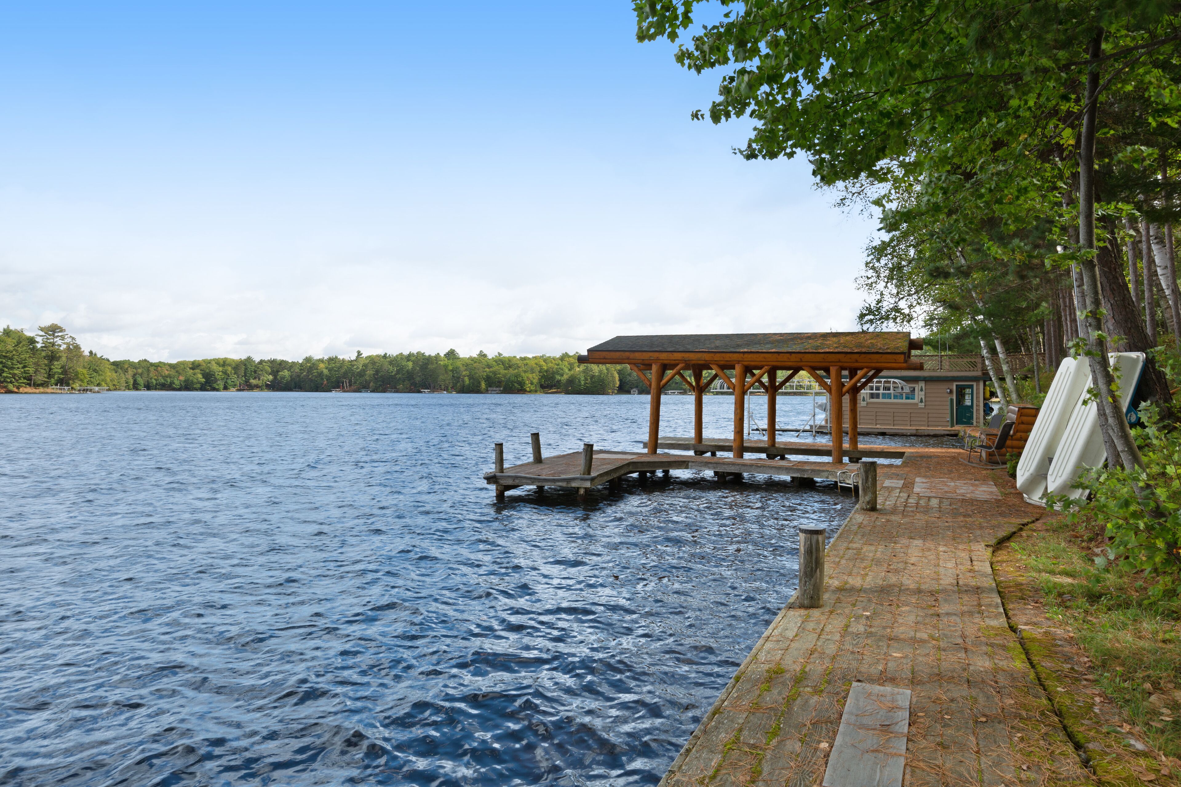 Dog-Friendly, Lakefront Home w/ Private Dock, Firepit, Sauna, & Free WiFi