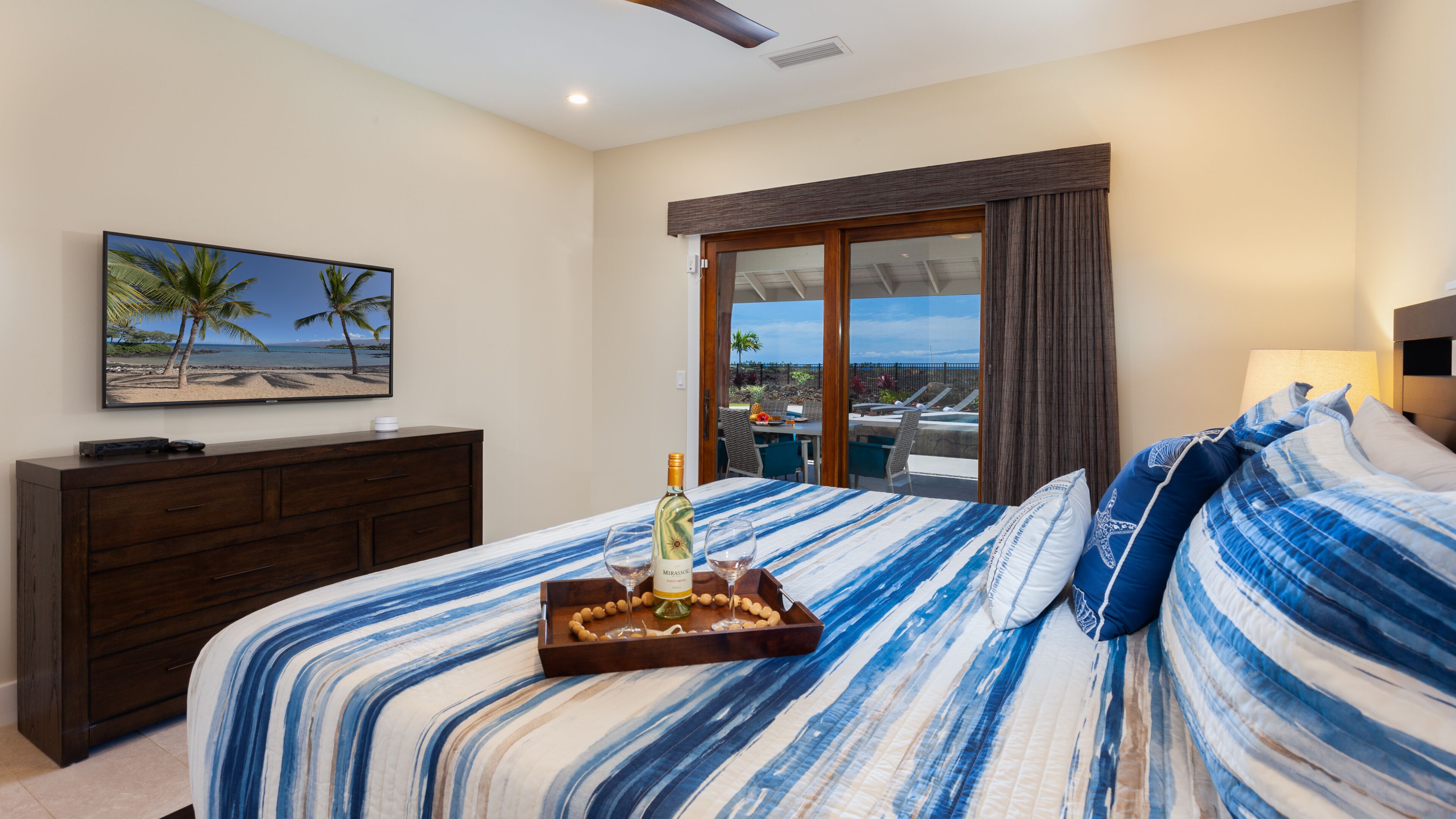 4 bedrooms, iron/ironing board, travel crib, WiFi