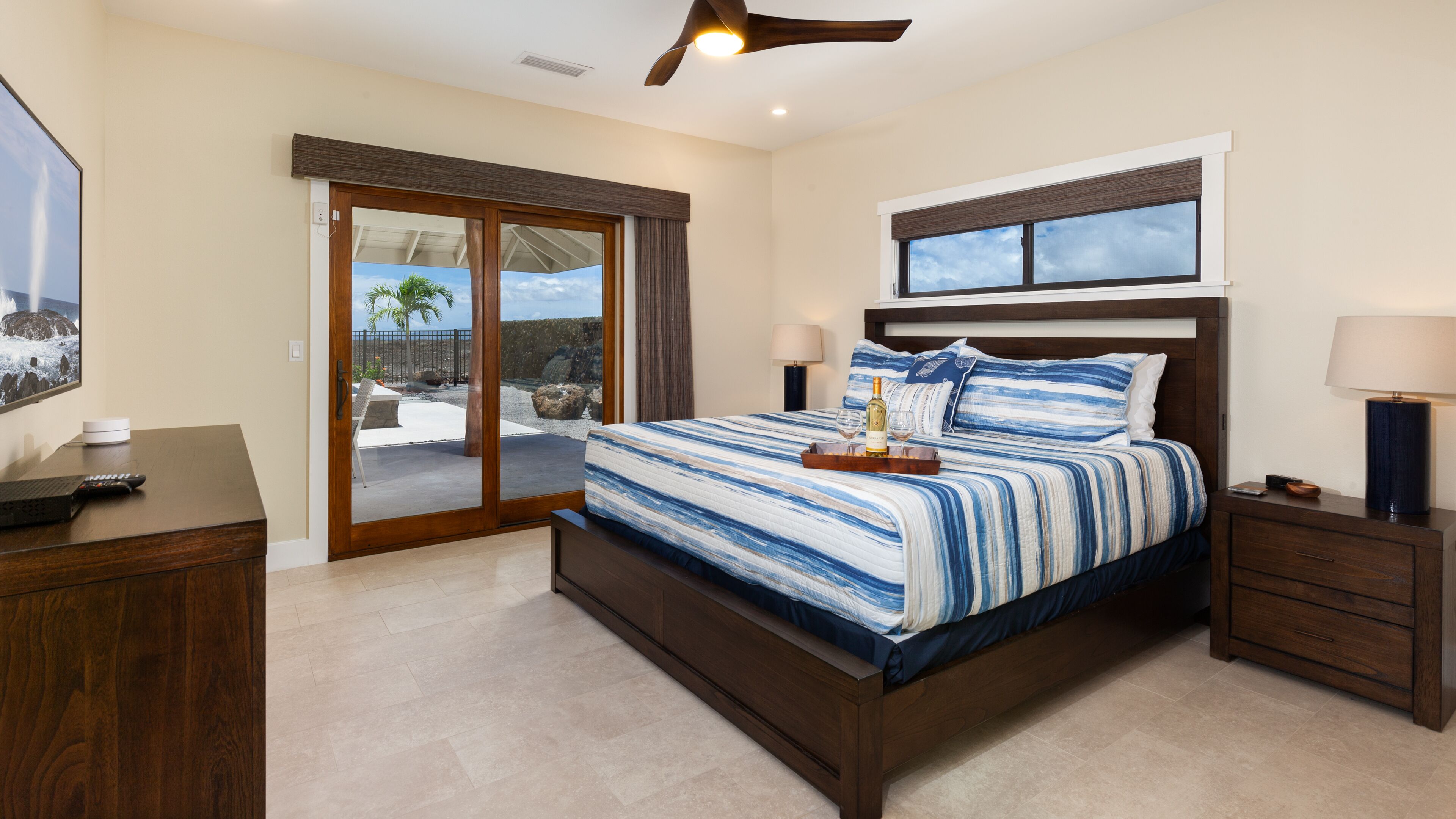 4 bedrooms, iron/ironing board, travel crib, WiFi