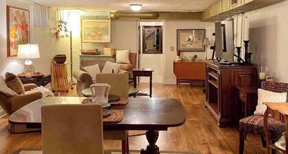 Craftsman Style Brick Cottage 1937 downstairs apartment