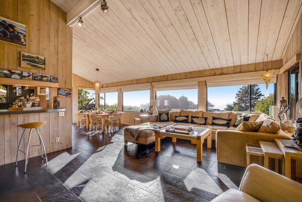 TV, DVD player, books