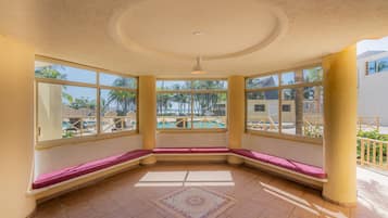 Sitteområde i lobbyen