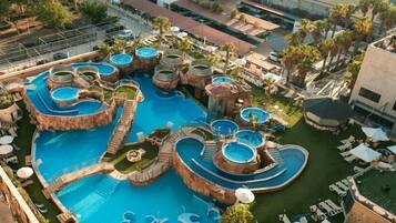 Indoor pool, outdoor pool