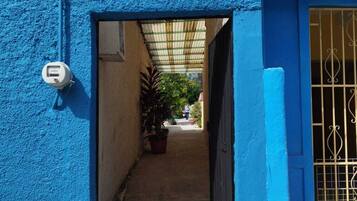 Entrada de la propiedad