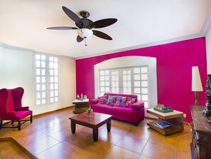 Sala de estar en el lobby