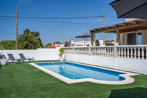 Alberca al aire libre 